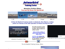 Tablet Screenshot of jetwarbird.com